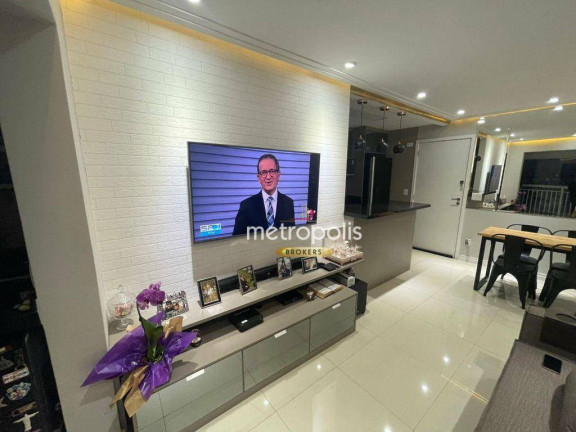 Imagem Apartamento com 2 Quartos à Venda, 63 m² em Campestre - Santo André
