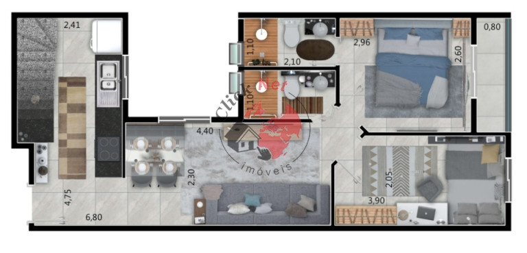 Imagem Cobertura com 2 Quartos à Venda, 100 m² em Centro - Santo André Imagem Cobertura com 2 Quartos à Venda, 100 m² em Centro - Santo André