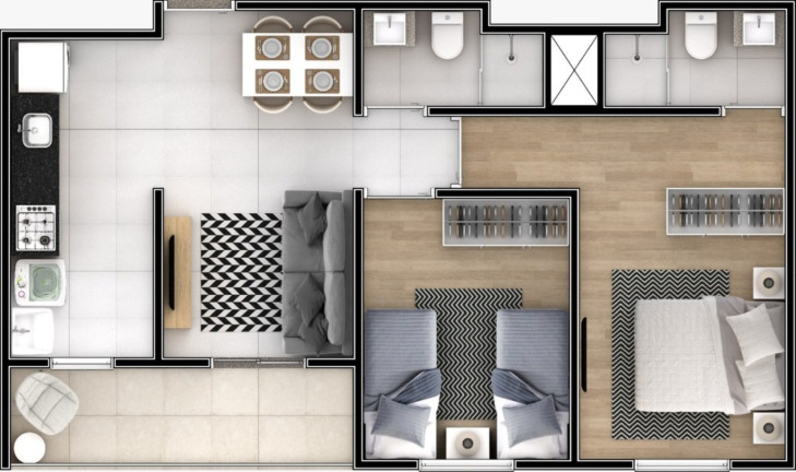 Imagem Imóvel com 3 Quartos à Venda, 80 m² em Colinas De Cotia - Cotia Imagem Imóvel com 3 Quartos à Venda, 80 m² em Colinas De Cotia - Cotia