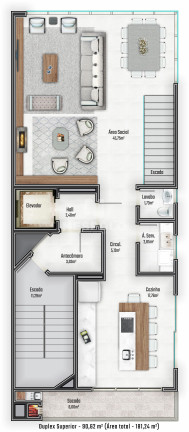 Imagem Apartamento à Venda, 90 m² em Praia Brava - Itajai