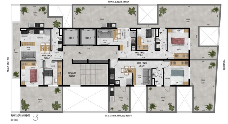 Imagem Imóvel com 2 Quartos à Venda, 37 m² em Jardim Trussardi - São Paulo Imagem Imóvel com 2 Quartos à Venda, 37 m² em Jardim Trussardi - São Paulo