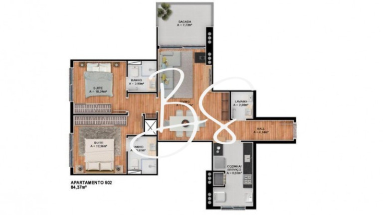 Imagem Apartamento com 1 Quarto à Venda, 70 m² em Centro - Canela Imagem Apartamento com 1 Quarto à Venda, 70 m² em Centro - Canela