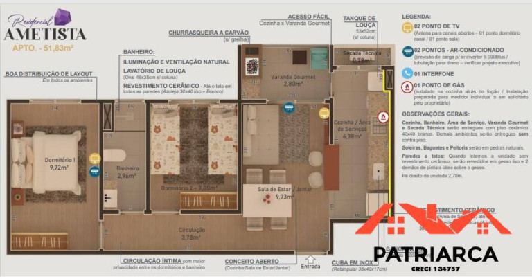 Imagem Apartamento com 2 Quartos à Venda, 51 m² em Jardim Basilicata - Sumaré Imagem Apartamento com 2 Quartos à Venda, 51 m² em Jardim Basilicata - Sumaré