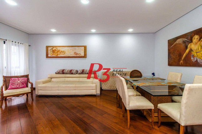 Apartamento com 3 Quartos para Alugar, 143 m² em Aparecida - Santos
