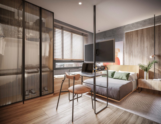 Imagem Loft com 1 Quarto à Venda, 44 m² em Partenon - Porto Alegre Imagem Loft com 1 Quarto à Venda, 44 m² em Partenon - Porto Alegre