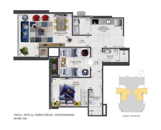 Imagem Apartamento com 2 Quartos à Venda, 66 m² em Centro - Torres Imagem Apartamento com 2 Quartos à Venda, 66 m² em Centro - Torres