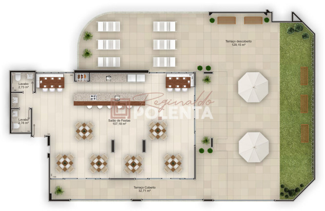 Imagem Apartamento com 3 Quartos à Venda, 182 m² em Cruzeiro Do Sul - Criciúma