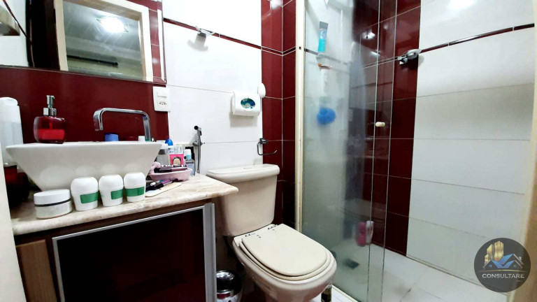 Imagem Apartamento com 3 Quartos à Venda, 77 m² em Aparecida - Santos