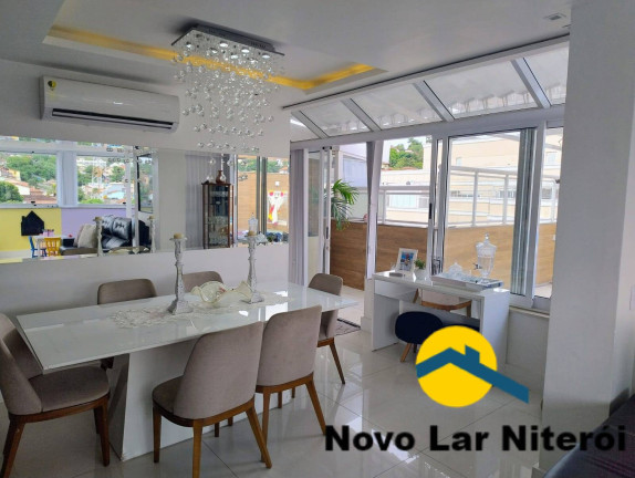 Imagem Cobertura com 4 Quartos à Venda, 220 m² em Badu - Niterói Imagem Cobertura com 4 Quartos à Venda, 220 m² em Badu - Niterói