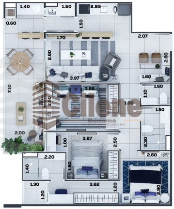 Imagem Apartamento com 3 Quartos à Venda, 86 m² em Itaguá - Ubatuba Imagem Apartamento com 3 Quartos à Venda, 86 m² em Itaguá - Ubatuba