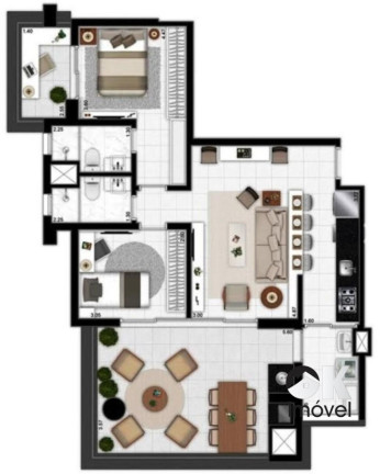 Imagem Apartamento com 2 Quartos à Venda, 93 m² em Pinheiros - São Paulo