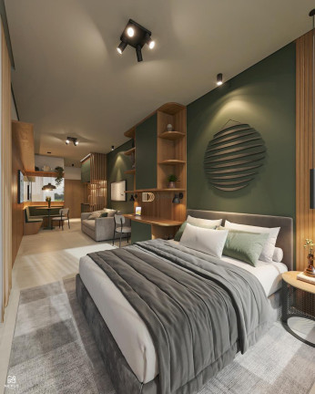 Imagem Flat com 1 Quarto à Venda, 23 m² em Praia De Itaparica - Vila Velha
