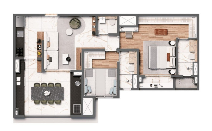 Imagem Apartamento com 3 Quartos à Venda, 100 m² em Ipiranga - São Paulo