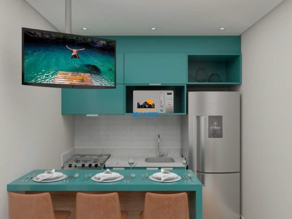 Imagem Apartamento com 1 Quarto à Venda, em Parque Das Paineiras - São Paulo Imagem Apartamento com 1 Quarto à Venda, em Parque Das Paineiras - São Paulo