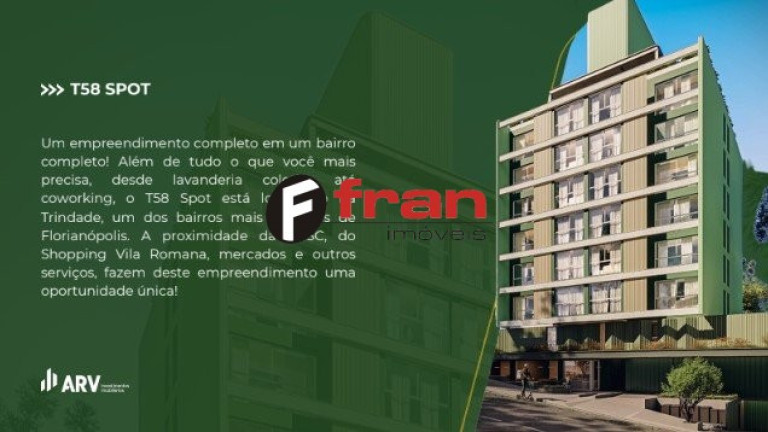 Imagem Apartamento com 1 Quarto à Venda, 27 m² em Trindade - Florianópolis Imagem Apartamento com 1 Quarto à Venda, 27 m² em Trindade - Florianópolis