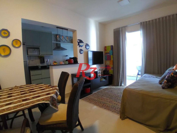 Imagem Apartamento com 1 Quarto à Venda, 52 m² em Aparecida - Santos Imagem Apartamento com 1 Quarto à Venda, 52 m² em Aparecida - Santos