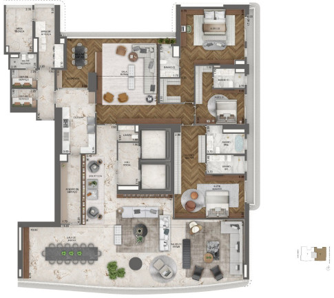 Imagem Imóvel com 4 Quartos à Venda, 695 m² em Jardim Guedala - São Paulo