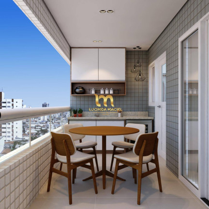 Imagem Apartamento com 2 Quartos à Venda, 69 m² em Guilhermina - Praia Grande