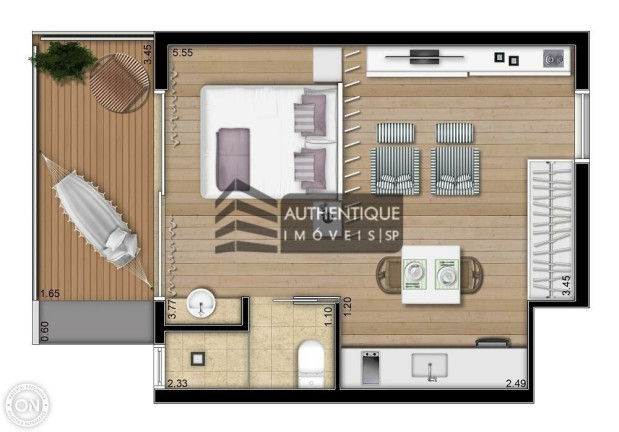 Imagem Apartamento com 1 Quarto à Venda, 35 m² em Vila Olímpia - São Paulo Imagem Apartamento com 1 Quarto à Venda, 35 m² em Vila Olímpia - São Paulo