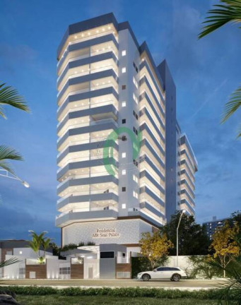 Imagem Apartamento com 2 Quartos à Venda, 59 m² em Mirim - Praia Grande