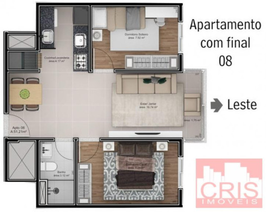 Imagem Apartamento com 2 Quartos à Venda, em Universitario - Bento Gonçalves Imagem Apartamento com 2 Quartos à Venda, em Universitario - Bento Gonçalves