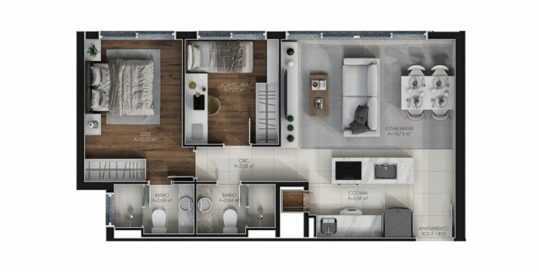Imagem Apartamento com 2 Quartos à Venda, 82 m² em Jardim Botânico - Porto Alegre