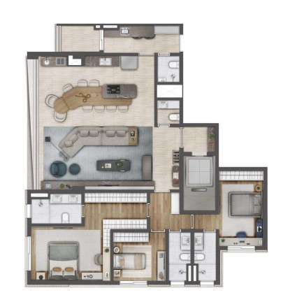 Imagem Cobertura com 4 Quartos à Venda, 345 m² em Moema - São Paulo Imagem Cobertura com 4 Quartos à Venda, 345 m² em Moema - São Paulo