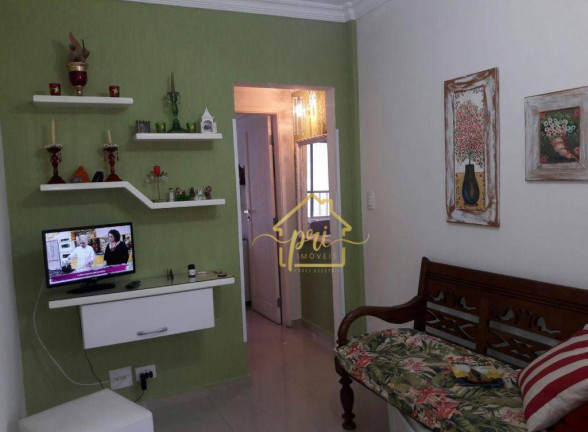 Imagem Apartamento com 1 Quarto à Venda, 42 m² em Gonzaga - Santos