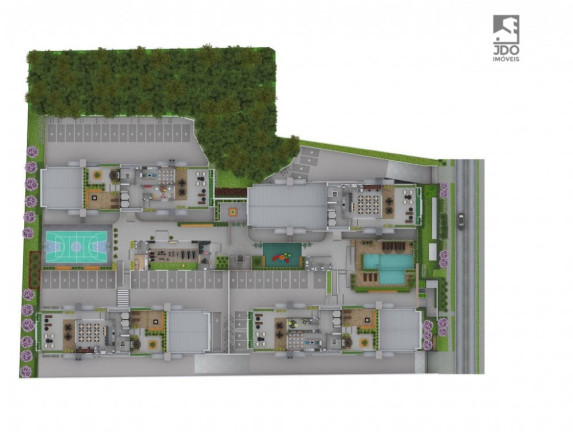 Imagem Apartamento com 2 Quartos à Venda, 60 m² em Tingui - Curitiba