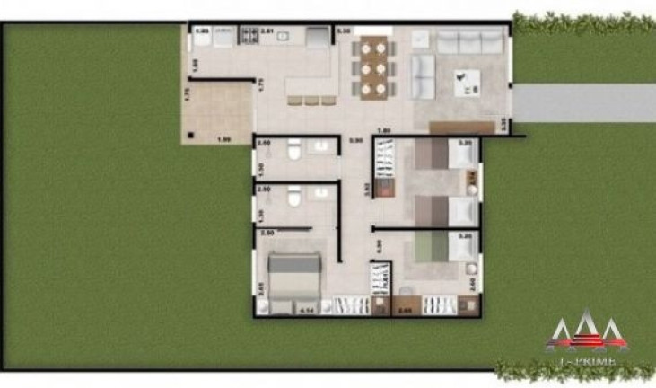 Imagem Casa com 2 Quartos à Venda, 76 m² em Chapéu Do Sol - Várzea Grande Imagem Casa com 2 Quartos à Venda, 76 m² em Chapéu Do Sol - Várzea Grande