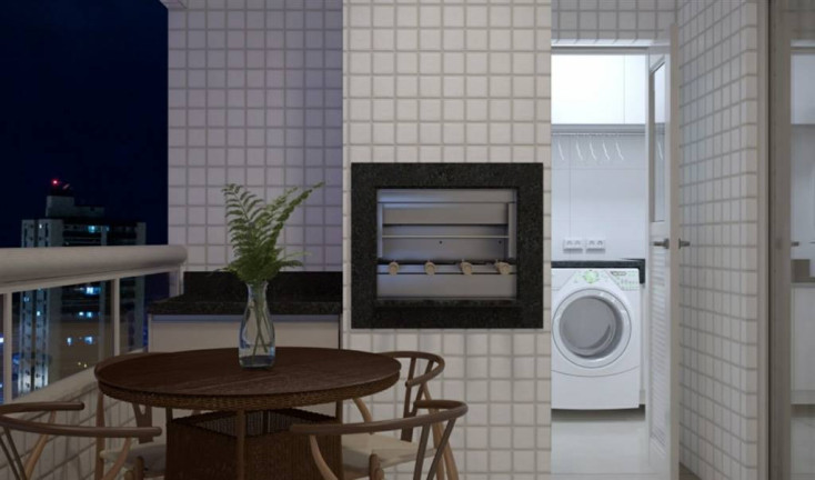 Imagem Apartamento com 2 Quartos à Venda, 62 m² em Guilhermina - Praia Grande