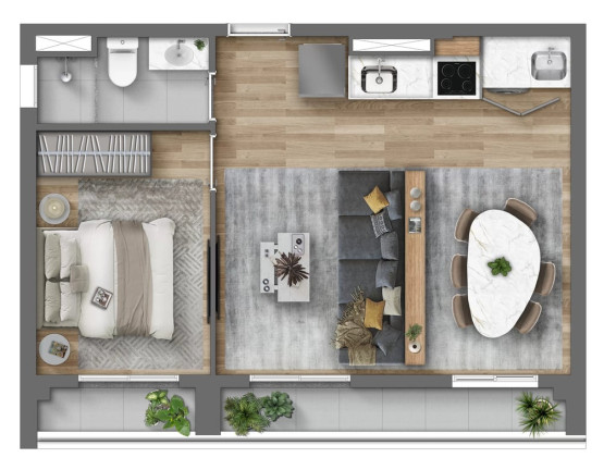 Imagem Imóvel com 2 Quartos à Venda, 60 m² em Santo Amaro - São Paulo Imagem Imóvel com 2 Quartos à Venda, 60 m² em Santo Amaro - São Paulo