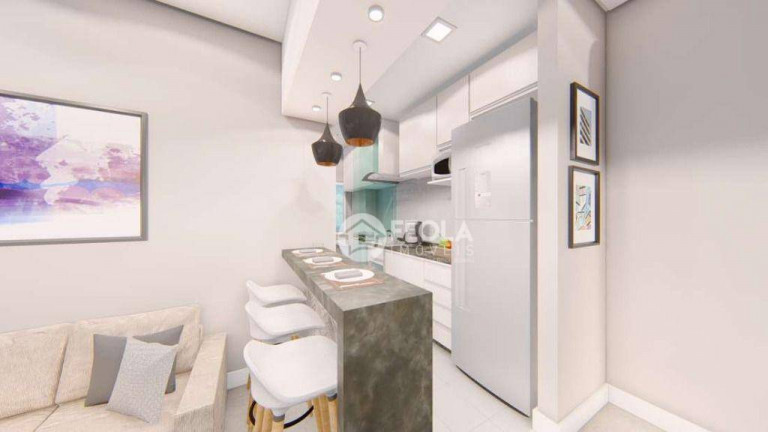 Imagem Apartamento com 2 Quartos à Venda, 59 m² em Jardim América Ii - Americana
