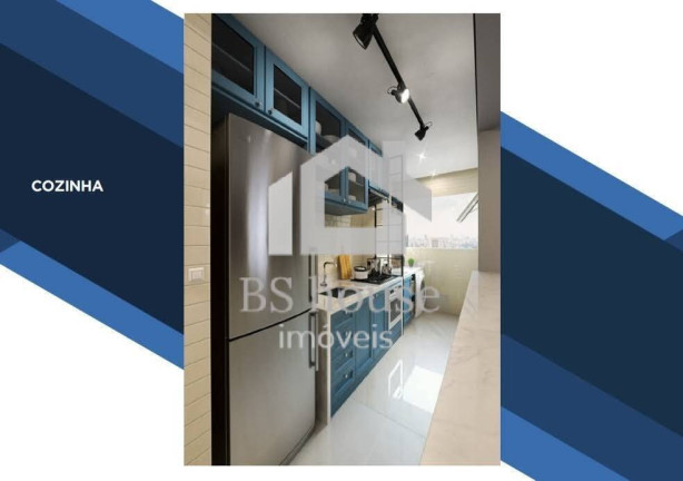 Imagem Apartamento com 2 Quartos à Venda, 53 m² em Vila Tibiriça - Santo André