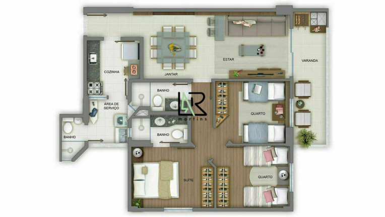 Imagem Apartamento com 3 Quartos à Venda, 82 m² em Sagrada Família - Belo Horizonte