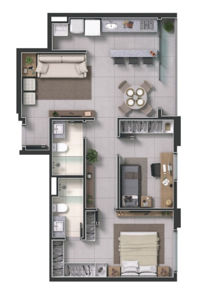 Imagem Apartamento com 3 Quartos à Venda, 118 m² em Setor Bueno - Goiânia Imagem Apartamento com 3 Quartos à Venda, 118 m² em Setor Bueno - Goiânia