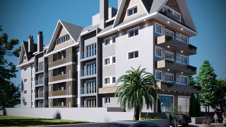 Imagem Apartamento com 2 Quartos à Venda, 75 m² em Centro  - Canela