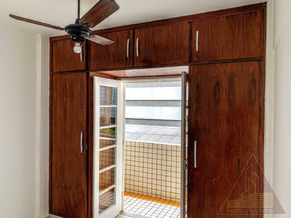 Imagem Apartamento com 1 Quarto para Alugar, 43 m² em Pompéia - Santos