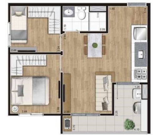 Imagem Imóvel com 1 Quarto à Venda, 27 m² em Belenzinho - São Paulo Imagem Imóvel com 1 Quarto à Venda, 27 m² em Belenzinho - São Paulo