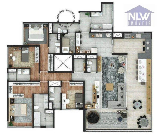 Imagem Apartamento com 5 Quartos à Venda, 231 m² em Pinheiros - São Paulo Imagem Apartamento com 5 Quartos à Venda, 231 m² em Pinheiros - São Paulo