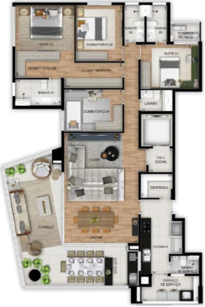 Imagem Studio com 1 Quarto à Venda, 36 m² em Vila Madalena - São Paulo Imagem Studio com 1 Quarto à Venda, 36 m² em Vila Madalena - São Paulo