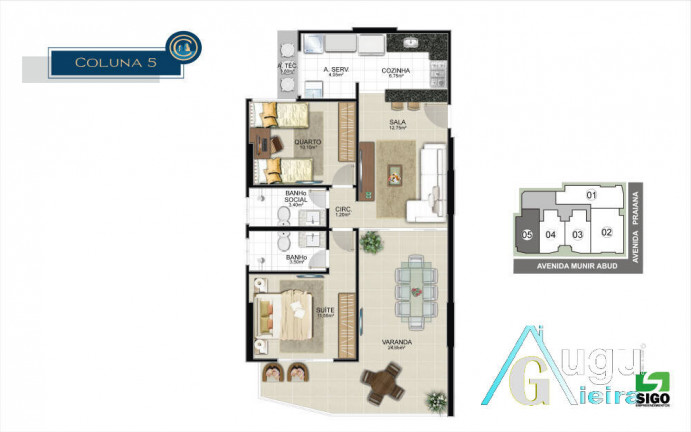 Imagem Apartamento com 2 Quartos à Venda, 84 m² em Praia Do Morro - Guarapari
