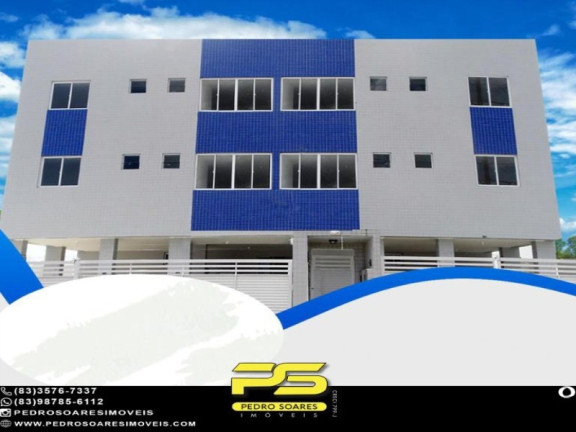 Apartamento com 2 Quartos à Venda, 45 m² em João Paulo Ii - João Pessoa