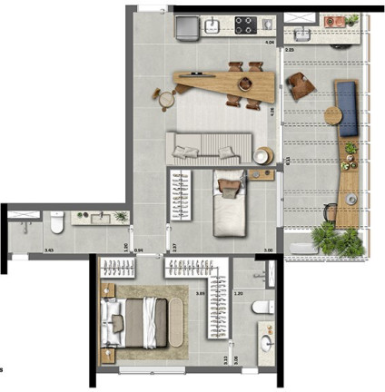 Imagem Apartamento com 1 Quarto à Venda, 44 m² em Pinheiros - São Paulo