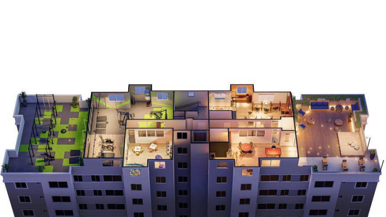 Imagem Apartamento com 2 Quartos à Venda, 43 m² em Passare - Fortaleza Imagem Apartamento com 2 Quartos à Venda, 43 m² em Passare - Fortaleza