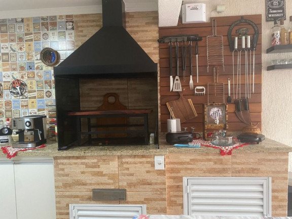 Imagem Casa com 3 Quartos à Venda, 324 m² em Vila Scarpelli - Santo André