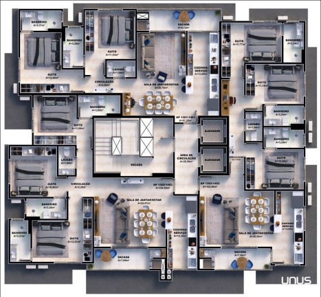 Imagem Apartamento com 2 Quartos à Venda, 76 m² em Pedra Branca - Palhoça Imagem Apartamento com 2 Quartos à Venda, 76 m² em Pedra Branca - Palhoça