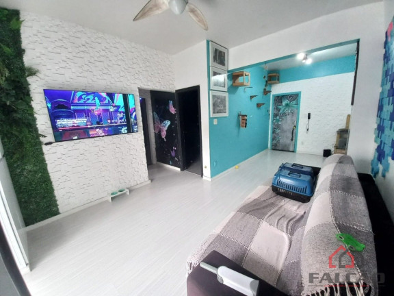 Imagem Apartamento com 1 Quarto à Venda, 72 m² em Itararé - São Vicente Imagem Apartamento com 1 Quarto à Venda, 72 m² em Itararé - São Vicente