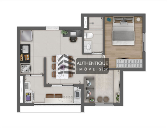 Imagem Apartamento com 2 Quartos à Venda, 42 m² em Perdizes - São Paulo Imagem Apartamento com 2 Quartos à Venda, 42 m² em Perdizes - São Paulo