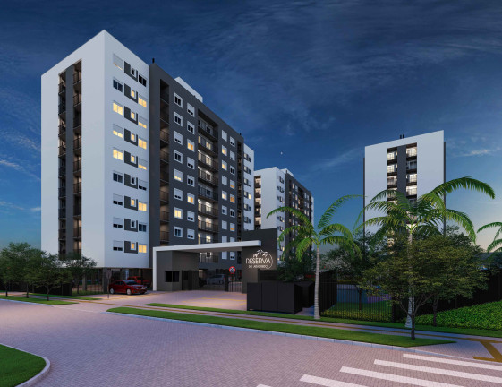 Imagem Apartamento com 2 Quartos à Venda, 52 m² em Santa Cruz - Gravataí